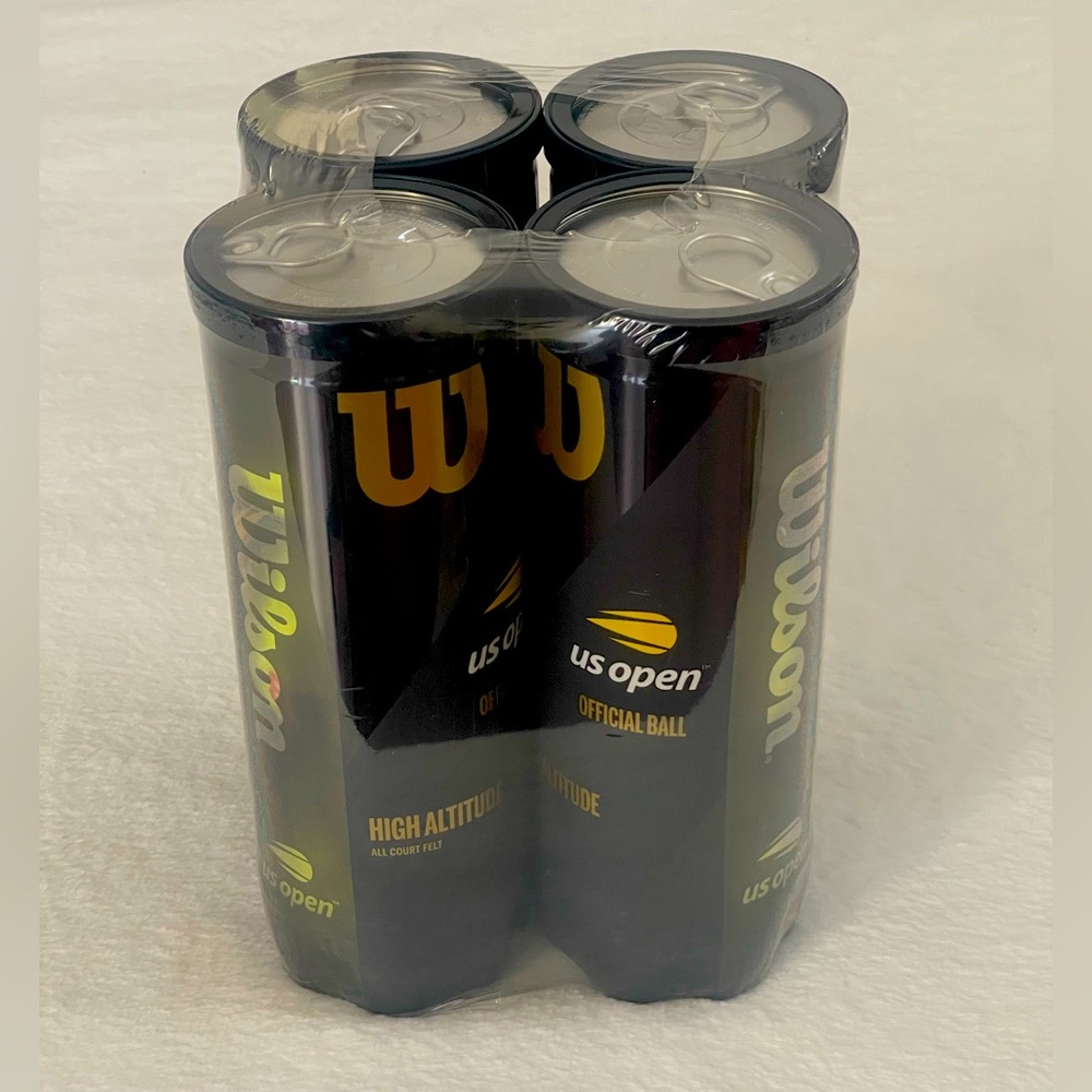 Wilson US Open Official Tennis Balls 4-pack